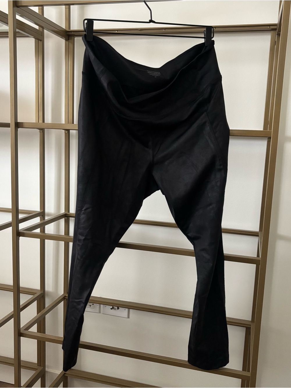 Athleta Black Delancey Gleam Tights - 2X